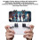Mobile Game Trigger, No Block Camera, Universal for Phones, Game Controller Buttons 3