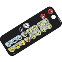 4000212020 Naklejka na Górny Panel Sterowania do Podnośnika Koszowego dla Lift H15SX