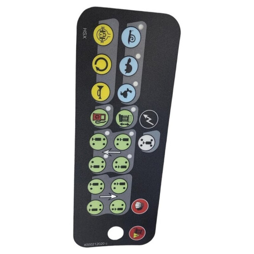 4000212020 Decal Upper Control Box for  Lift H15SX Aerial Work Platform 2
