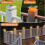 Solar Fence Post Cap Lights - High Brightness Flickering Flame LED Lighting for Posts White 4