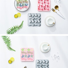 Stampi In Silicone A 12 Cavità A Forma di Stella A Cinque Punte per Decorare Torte, Cioccolato e Pasta di Zucchero