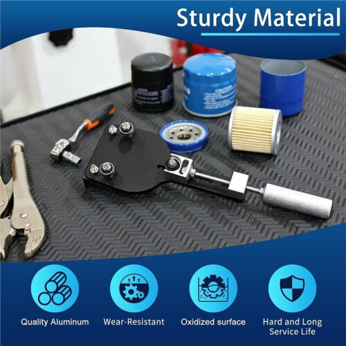 1 Conjunto de Cortador Universal de Filtro de Óleo, Modelo 77750, Adequado para Cortar Filtros de 2-3/8 Polegadas A 5 Polegadas. 1