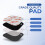 4 Square Self Adhesive Tens Electrode Pads Reusable For Tens Machines 4