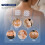 4 Square Self Adhesive Tens Electrode Pads Reusable For Tens Machines 6