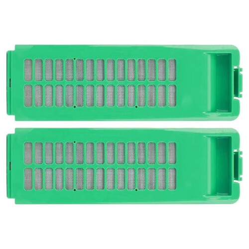 2pcs Plastic Lint/Hair Filter for Washing Machines - Maintenance Accessory,Filter Mesh Bag