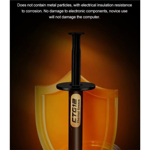 CTG12 Thermal Paste 18W/Mk High Performance CPU GPU Heat Sink Compound Cooling Grease for PC Overclocking 2g 2
