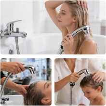 Douchekop met Slang, Handdouche voor Wastafel, Douchekop met Slang, ABS Handdouche, Douchekoppen