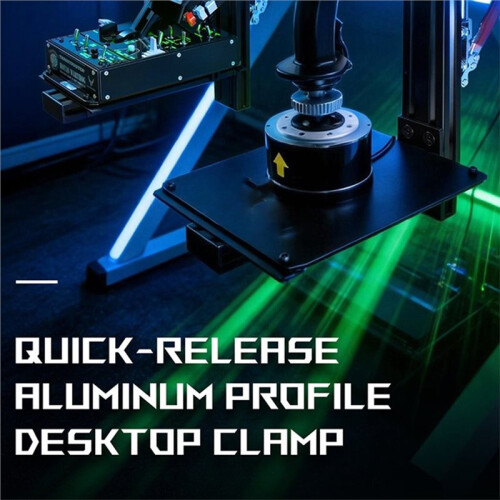 Flight Simulator Joystick & Throttle Desk Mount Bracket Quick Release Stand for   MOZA WKB Winwing 2