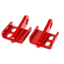 2PCS Heavy Duty Front Tow Hooks for Tacoma 2024-2026 4Runner 2025-2026 Car Tow Hooks Towing & Recovery Point Kit