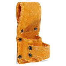 Wrench Storage Bags Hammer Hammer Belt Holder Cowhide Pocket Tool Bags for Belt Cowhide Hammer Double Hole