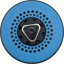 5-Inch 49-Hole Dust Free Backing Pad for Orbital Sanding Machine - Self Adhesive Grinding Pad