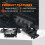 68261143AA, 4589710AB para  Ram 2500 3500 2010-2019 Trava Do Capô com Interruptor 2