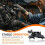 68261143AA, 4589710AB para  Ram 2500 3500 2010-2019 Trava Do Capô com Interruptor 4
