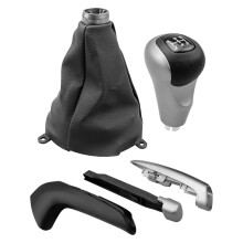 47115-SNA-A82ZA 5 Speed Manual Gear Shift Knob Set Fit for 2006-2011 Auto Parts