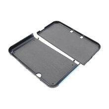 For New 3DS XL LL Console Aluminum Hard Box Protective Housing Shell Case Upper Back Cover Top Bottom Cover A
