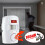 Wireless Motion Sensor Alarm Security Detector PIR Indoor Outdoor Alert System Home Security with 2 Remote Controller 7