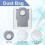 23 Pack Replacement Accessories for  Saros 20 Sonic Robot Vacuum Main Side Brush Hepa Filter 6