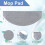 23 Pack Replacement Accessories for  Saros 20 Sonic Robot Vacuum Main Side Brush Hepa Filter 5