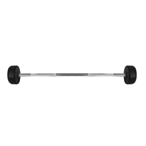 Gummibelagd skivstång, 40 kg, hållbart grepp 1