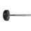 Gummibelagd skivstång, 40 kg, hållbart grepp 6