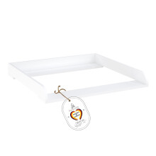Kids 800 Universal Changing Top Compatible with Dressers Malm, Hemnes and Nordli Series, White
