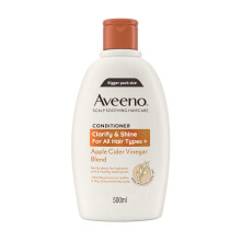 Scalp Soothing Haircare Clarify & Shine Conditioner, Apple Cider Vinegar Blend, for All Hair Types, Soothes Dry, Itchy & Flaky Scalp, Clinically