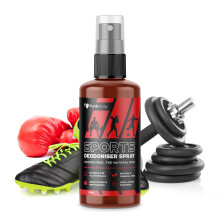 Sports Deodorizer Spray | Odor Eliminator for Shoes, Boots, and Sports Gear | Antibacterial & Antifungal for Smelly Feet | Freshens Football Boots,