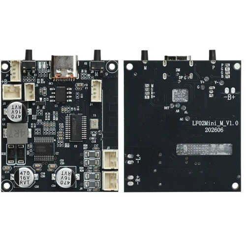 6.0 Stereo Amplifier Module 2x5W 3.7V Battery Powered TYPE C  Speaker Modification Board 2