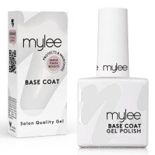 Gel Nail Polish Base Coat 10ml UV/LED Soak-Off Nail Art Manicure Pedicure for Professional, Salon & Home Use - Lasts up to 2 Weeks, Easy to Apply, No