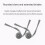 25 Pack Replacement Accessories for  Saros 20 Sonic Robot Vacuum Main Side Brush Hepa Filter 1