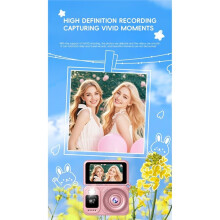 Camera with Flip Screen Ultra HD Recording VLOG-Ready Image Stabilization 143 Wide-Angle Lens Cycling Camera