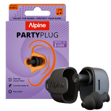 PartyPlug Ear Plugs for Concerts - New & Improved - 19dB Noise Reduction - Festival Essential Hearing Protection - Reusable Earplugs for Music,