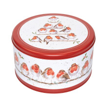 - Rockin Robins' Robin Christmas Round Tin