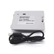 4.8V 3800mAh Vervangbare Oplaadbare Batterij USB-Oplaadkabel voor Fit Balance Board Yoga Fitness Game