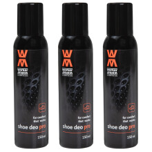 Shoe Freshener & Deodoriser with Silver Nanoparticles, Mint Scent, 3x150ml, For, Shoe Deodorizer Spray for Smelly Feet, Eliminates Odours, Anti Odour,