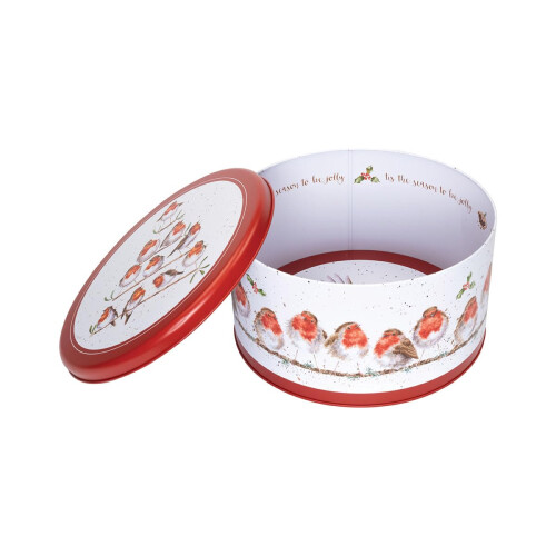- Rockin Robins' Robin Christmas Round Tin 1
