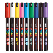 - Standard PC-1MR Acrylic Paint Pens (9pc), Multi Surface Markers for Windows, Glass, Graffiti, Fabric, Rock Painting, Canvas, Wood, Metal, Fabric,