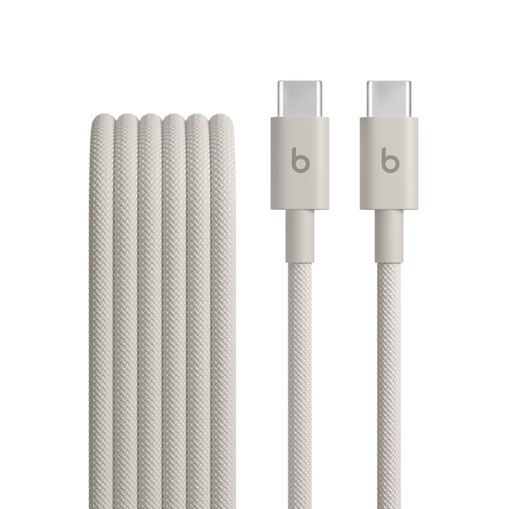 Beats Usb-C To Usb-C Woven Cable - 1.5 M, Surge Stone, Cream - Image 5