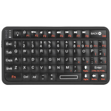 Mini Bluetooth Keyboard, Portable Wireless Rechargeable Keyboard with Backlit,for Smart TV/Android TV Box/Smartphone/HTPC/IPTV/VR,Portable Design