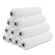 6 inch Paint Roller Sleeves - Foam Paint Rollers, High Density Paint Roller Covers or Cutting in and Detail Painting (Pack of 10)