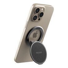 Dual Magnetic Ring Phone Stand,Portable Magsafe Car Mount & Desk Stand, Adjustable Holder for iPhone 16/15/14/13 Series, Fits