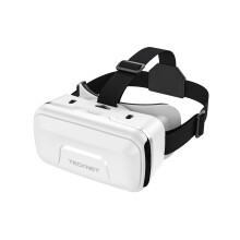 VR Headset for Phone, Virtual Reality Headsets with HD 110FOV Anti-Blue Light Lenses & Adjustable Gears, 3D VR Headset for Kids Compatible iPhone
