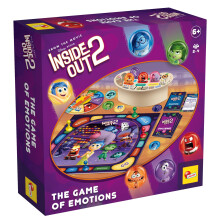 Lisciani - Inside Out 2 – The Game Of Emotions - Educational Board Game For Children Aged 4+ - Learn To Recognise & Express Emotions - Family Game