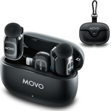 NanoMic Dual Lightning Wireless Microphone for iPhone 14 and Down – Lavalier Mic for iPhone, Great for Vlogging & TikTok
