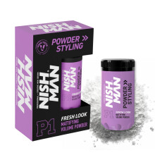 Hair Styling Powder P1 Fresh Look 20g - Fresh Fragrance - Maximum Volume and Texture - Flexible Hold and Matte Finish