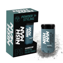 Hair Styling Powder P1 Gumgum 20g - Bubble Gum Scent - Maximum Volume Boost and Texture - Flexible Hold and Matte Finish