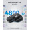 TeckNet Bluetooth Mouse, Wireless Mouse with Thumb Scroll, Rechargeable Mice, Dual Bluetooth 5.3 & 2.4GHz, Ergonomic, 4800DPI Adjustable, Silent Click, 7