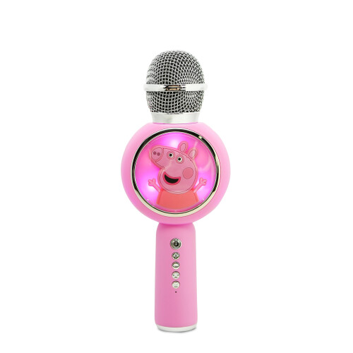 Peppa Pig Popsing Wireless Karaoke Microphone, Pink