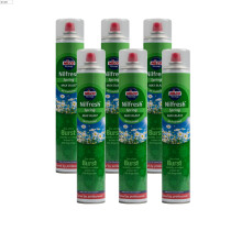Power Fresh Spring Bouquet Air Freshener 6-Pack 750ml Aerosol Odour Eliminator – Long-Lasting Waterless Spray for Hotels, Offices & Large Areas High