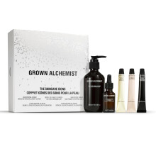 The Skincare Icons Kit - Skin Care Set, Hydrating Face Cleanser, Day Cream, Natural Lip Balm, Skin Renewal Serum, Defense Face Primer- Luxury Beauty